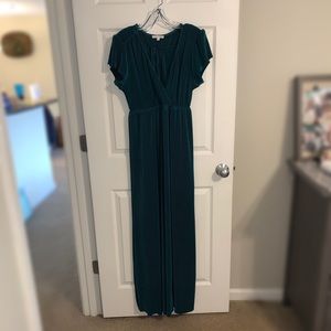 Maxi V neck dress